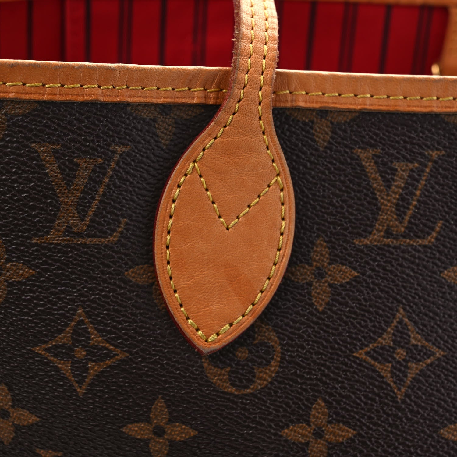 Louis Vuitton Monogram Neo Neverfull MM Cherry 13 of 16