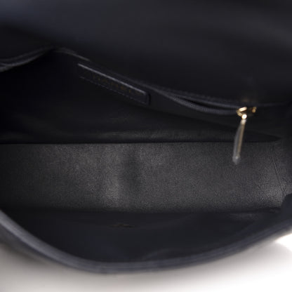 Chanel Lambskin Quilted Easy Carry Flap Navy 5 of 10