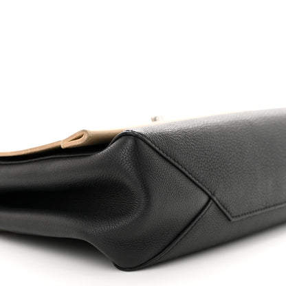 Louis Vuitton Soft Calfskin Lockme II Top Handle Vanille Black 8 of 15