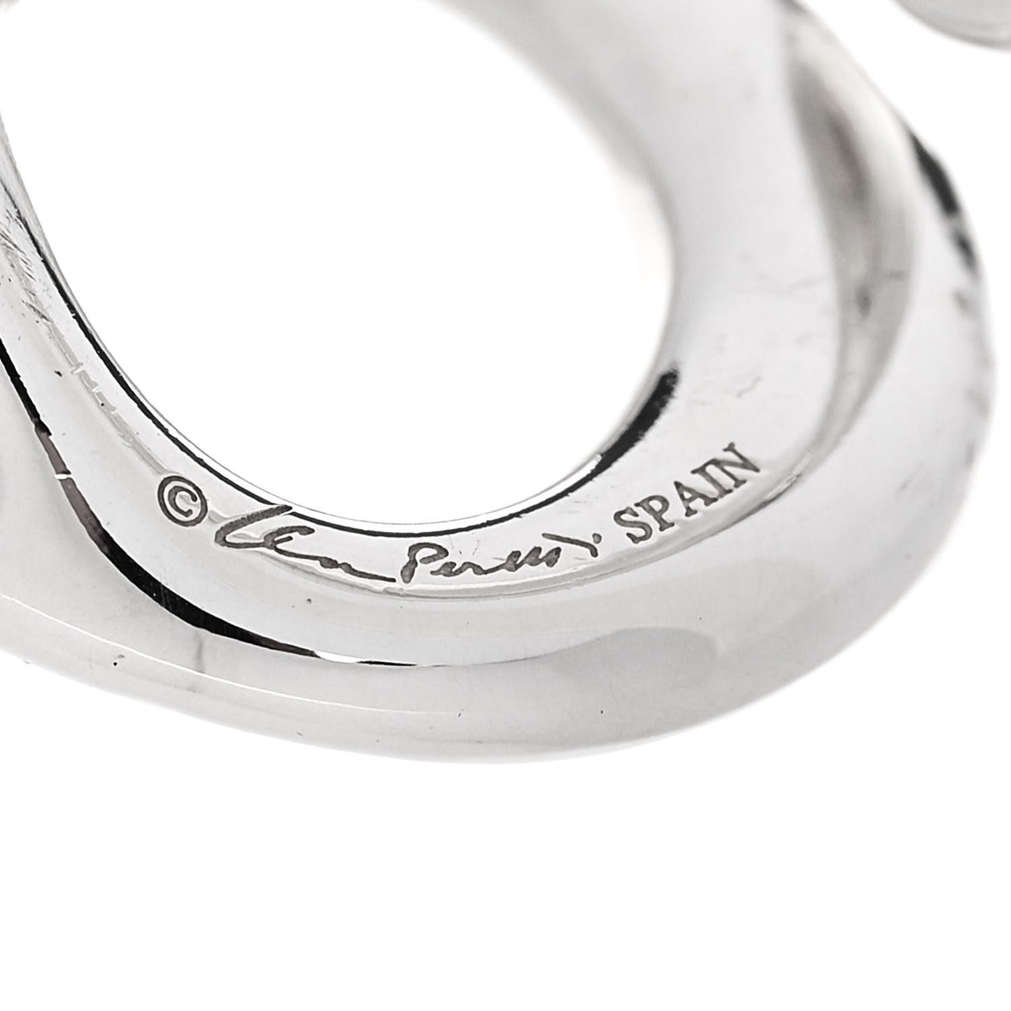 Sterling Silver Elsa Peretti Sevillana Ring 54 7