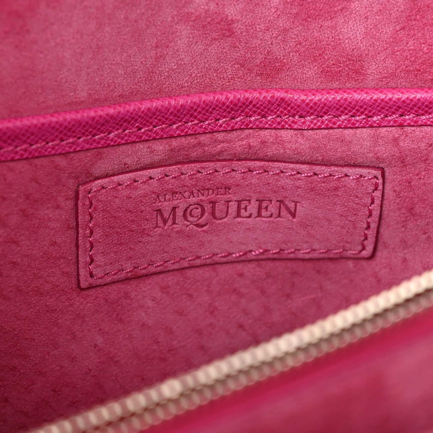 Calfskin Heroine Chain Satchel Pink