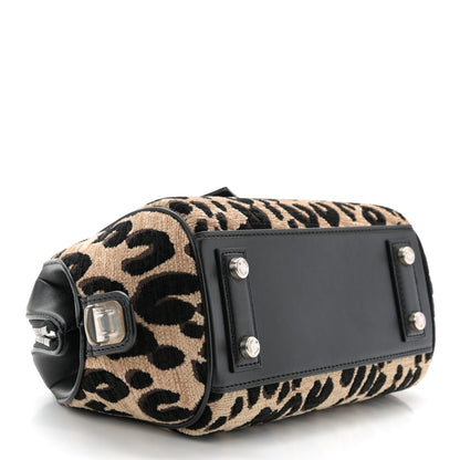Louis Vuitton Jacquard Velvet Leopard Print Stephen Sprouse Baby Bag 4 of 10