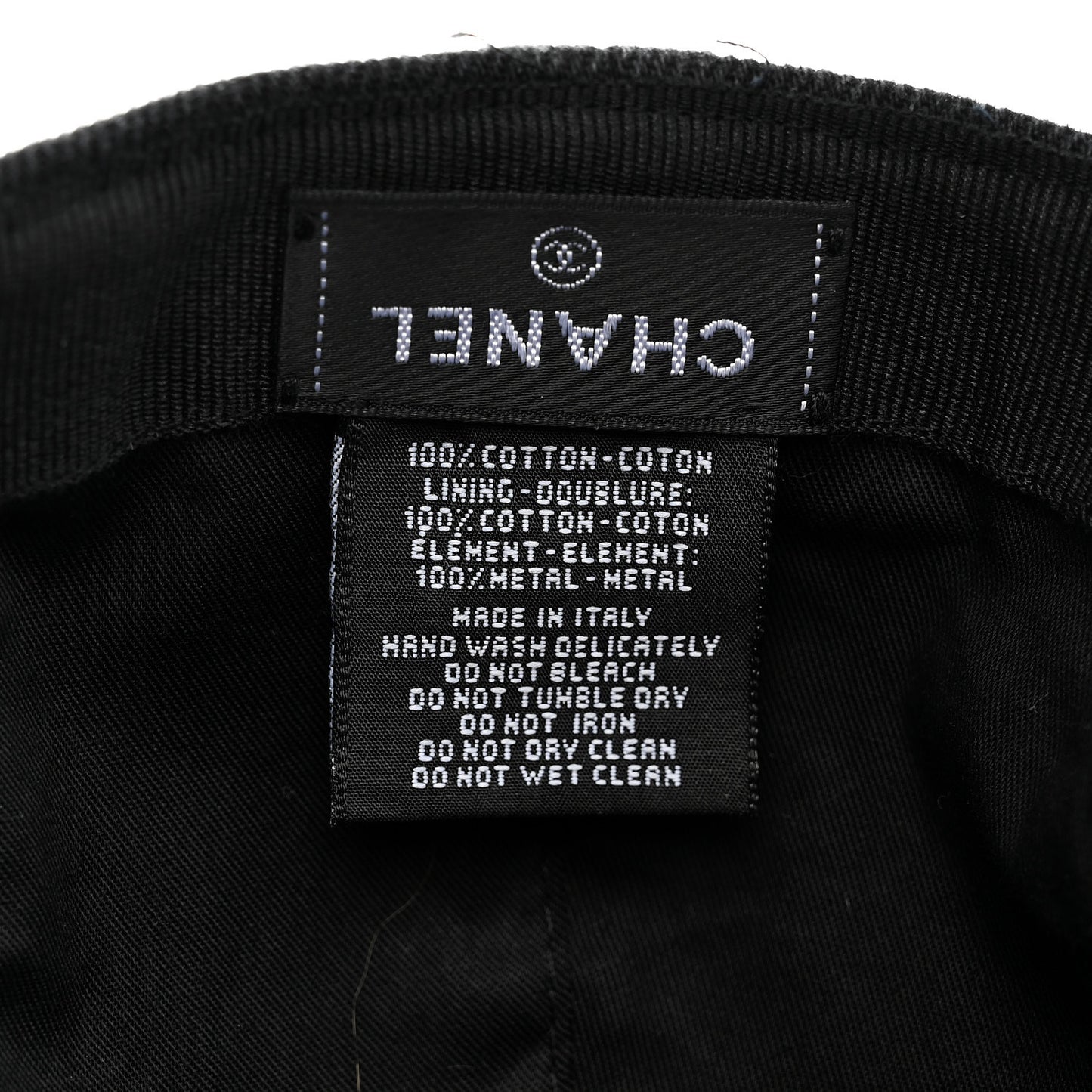 Denim Mood Cap Hat Black