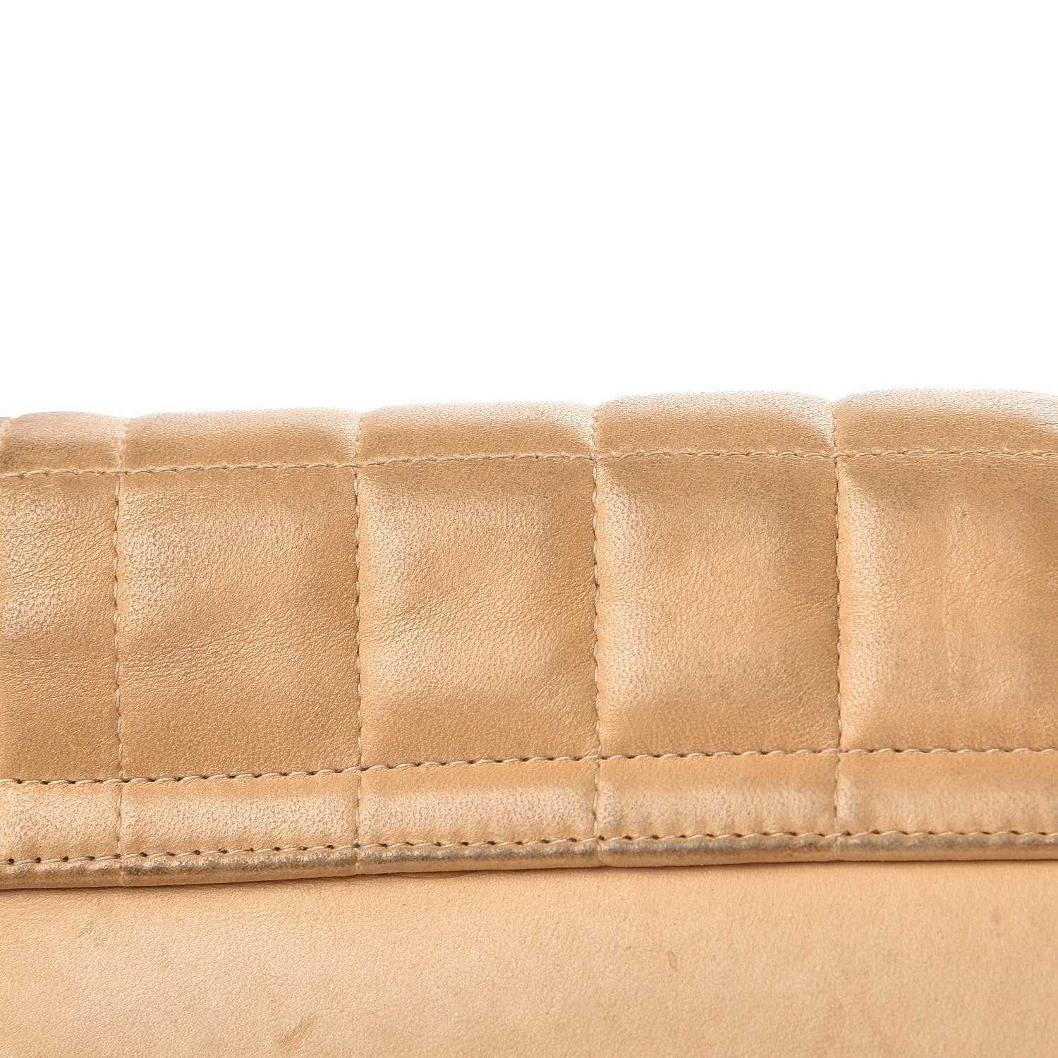 Chanel Lambskin Chocolate Bar Accordion Flap Beige 18 of 22