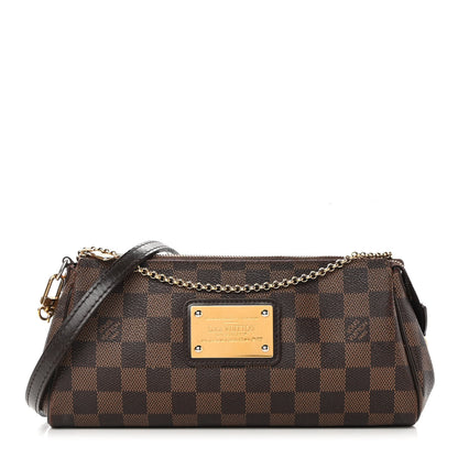 Louis Vuitton Damier Ebene Eva Clutch 1 of 14