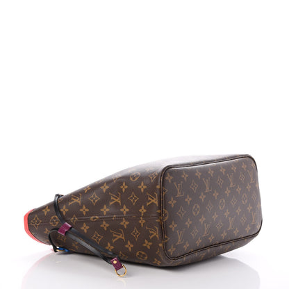 Louis Vuitton Monogram Totem Neo Neverfull MM Flamingo 4 of 12