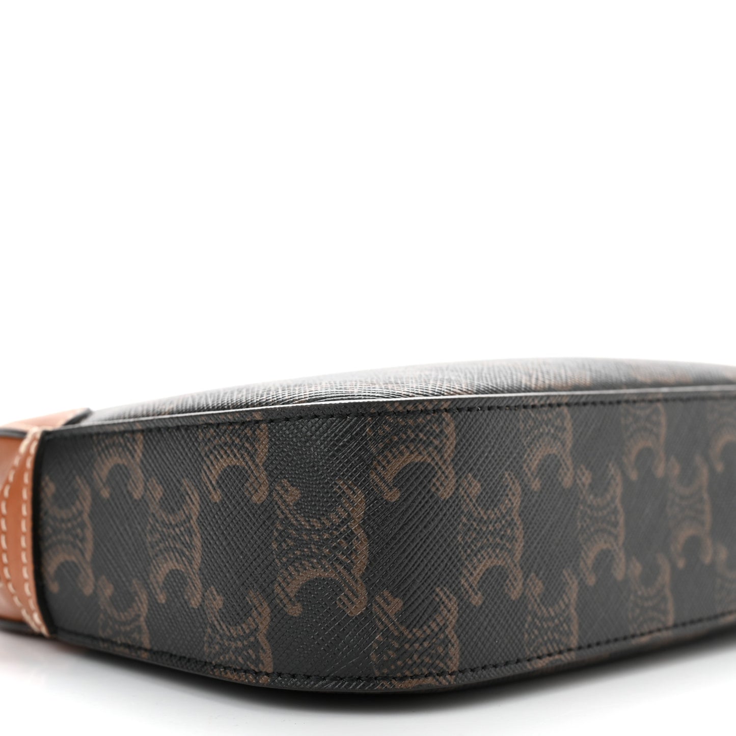 Triomphe Canvas Small Camera Bag Tan