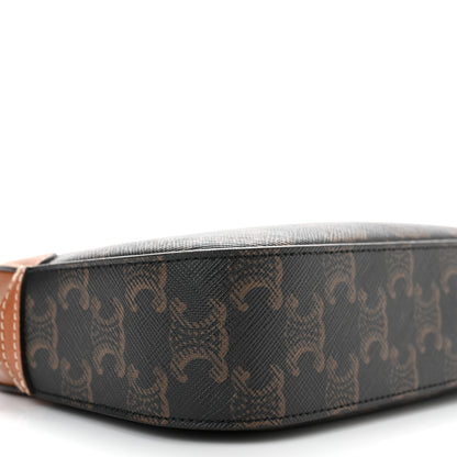 Celine Triomphe Canvas Small Camera Bag Tan 10 of 11