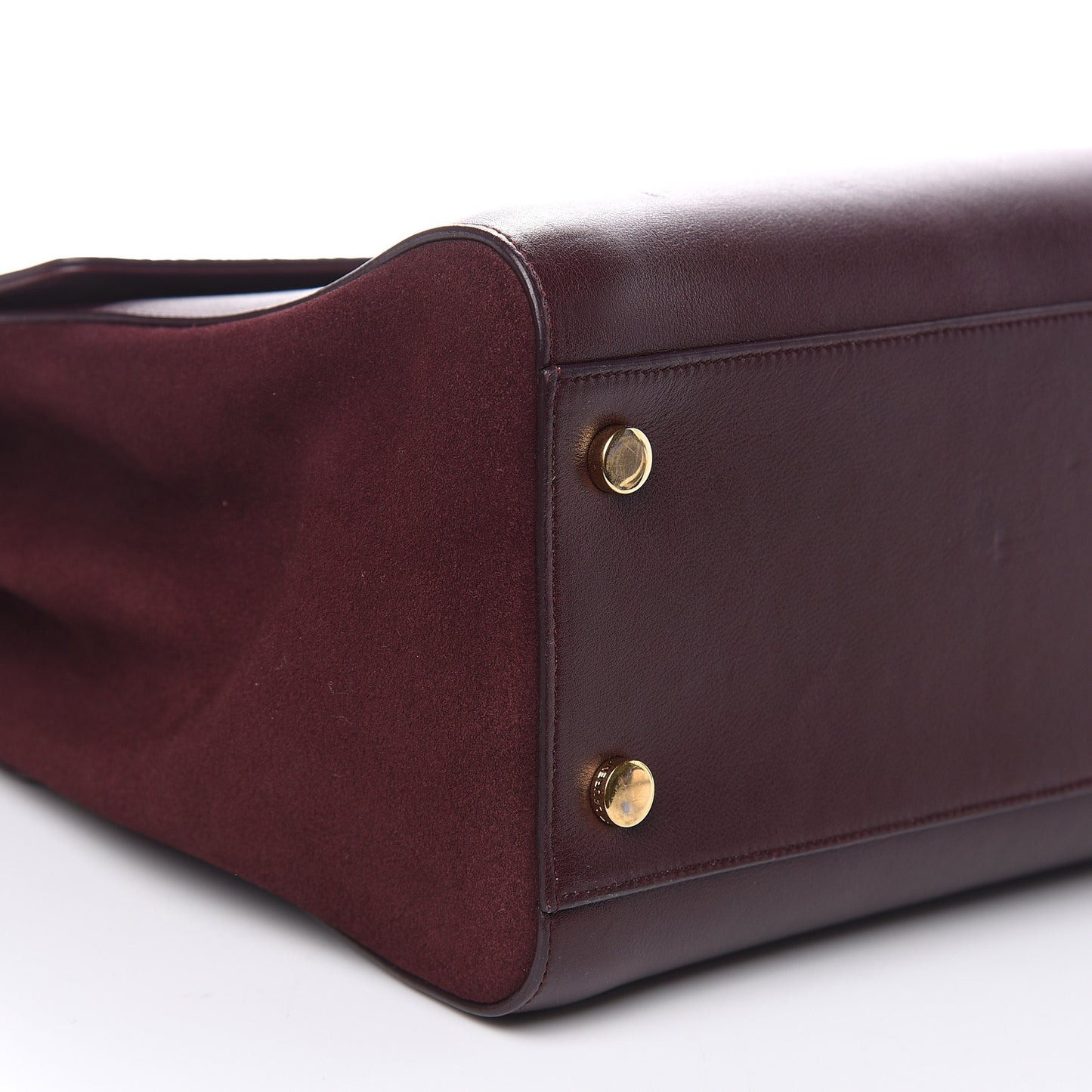 Calfskin Crocodile Embossed Medium Moujik Top Handle Bag Amarena