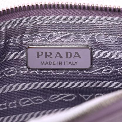 Prada Mesh Paillettes Spazzolato Logo Shopping Tote Lilium 8 of 14