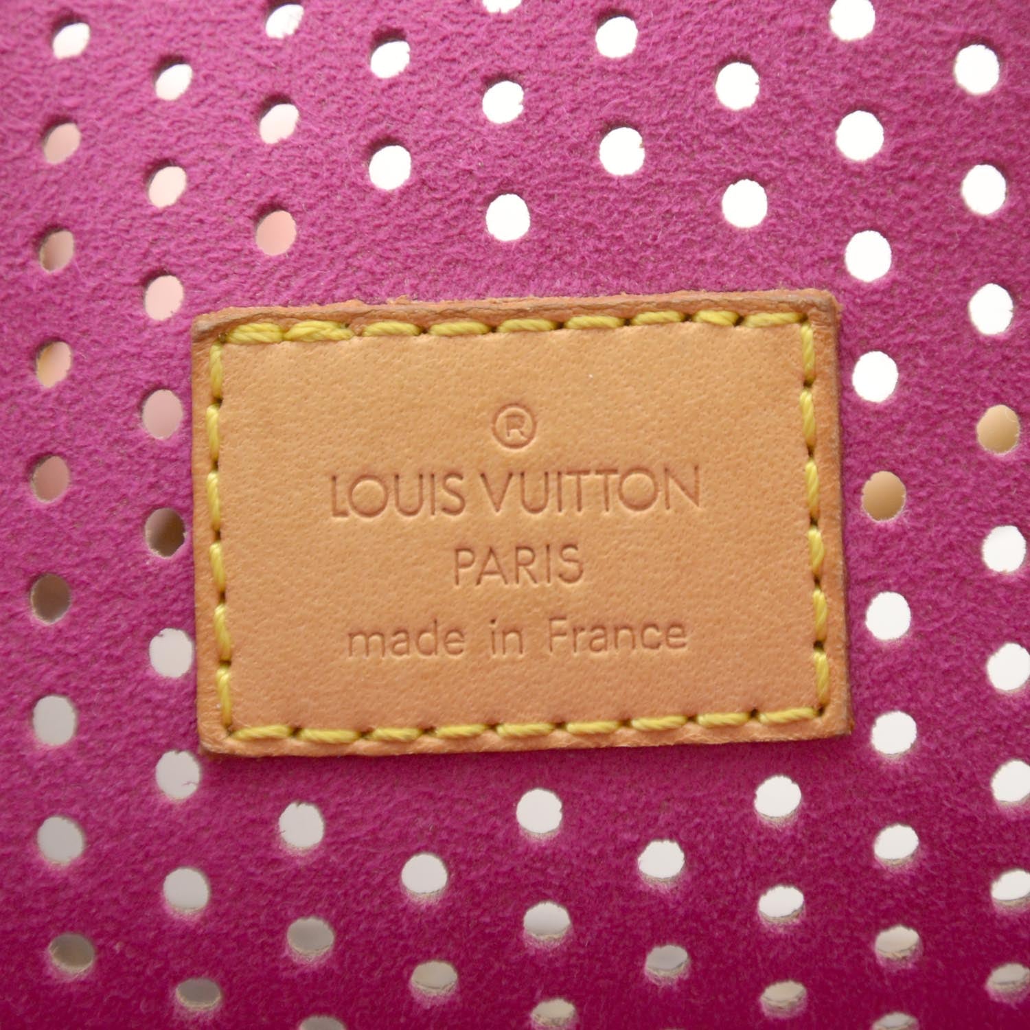 Louis Vuitton Monogram Perforated Speedy 30 Fuchsia 7 of 7