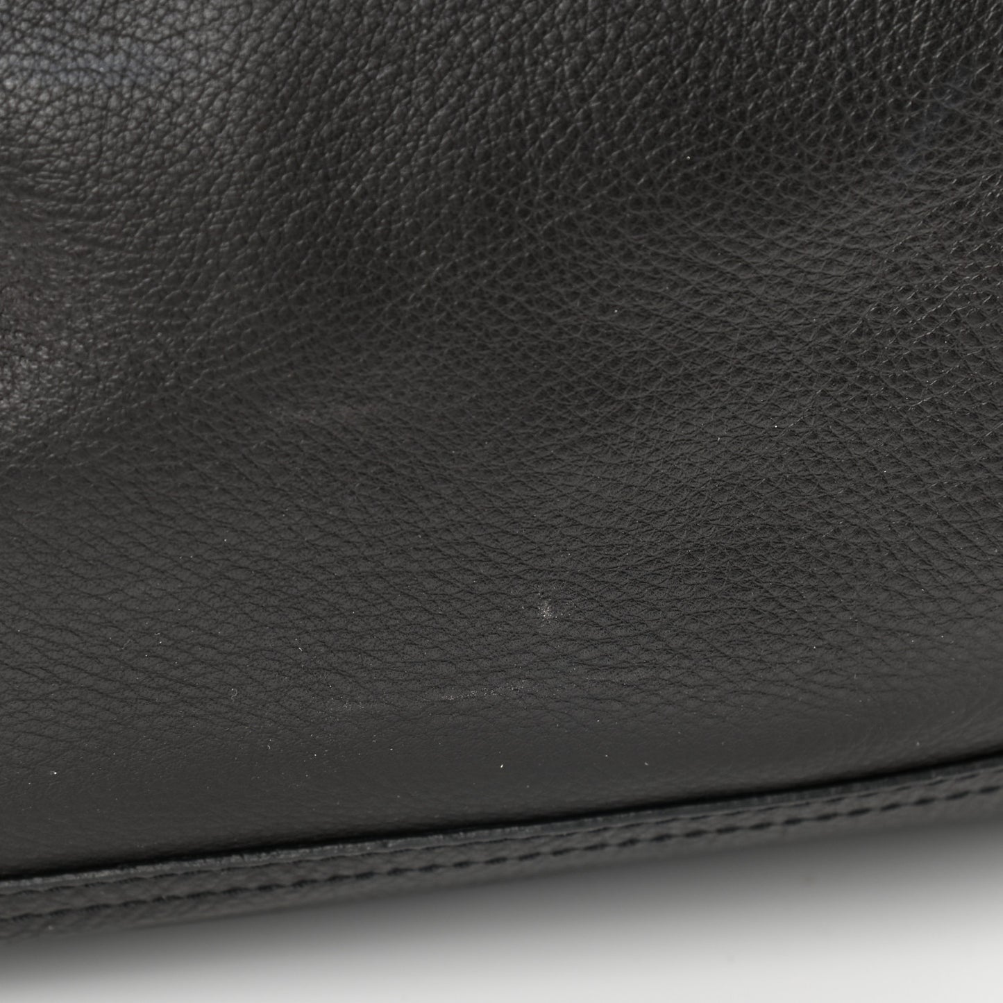 Calfskin Small Studded Pandora Black Brown