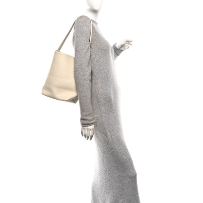 The Row Grained Calfskin Medium N/S Park Tote Ivory 2 of 11