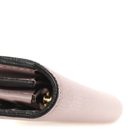 Burberry Calfskin House Check Porter Continental Wallet Pale Orchid 10 of 11