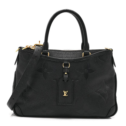 Louis Vuitton Empreinte Monogram Giant Trianon PM Black 1 of 10