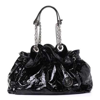Christian Dior Patent Cannage Medium Le Trente Tote Black 1 of 5