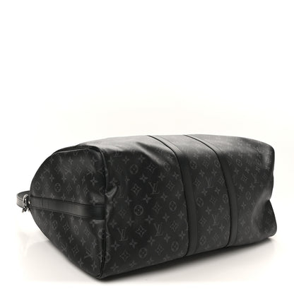 Louis Vuitton Monogram Eclipse Keepall Bandouliere 55 3 of 9