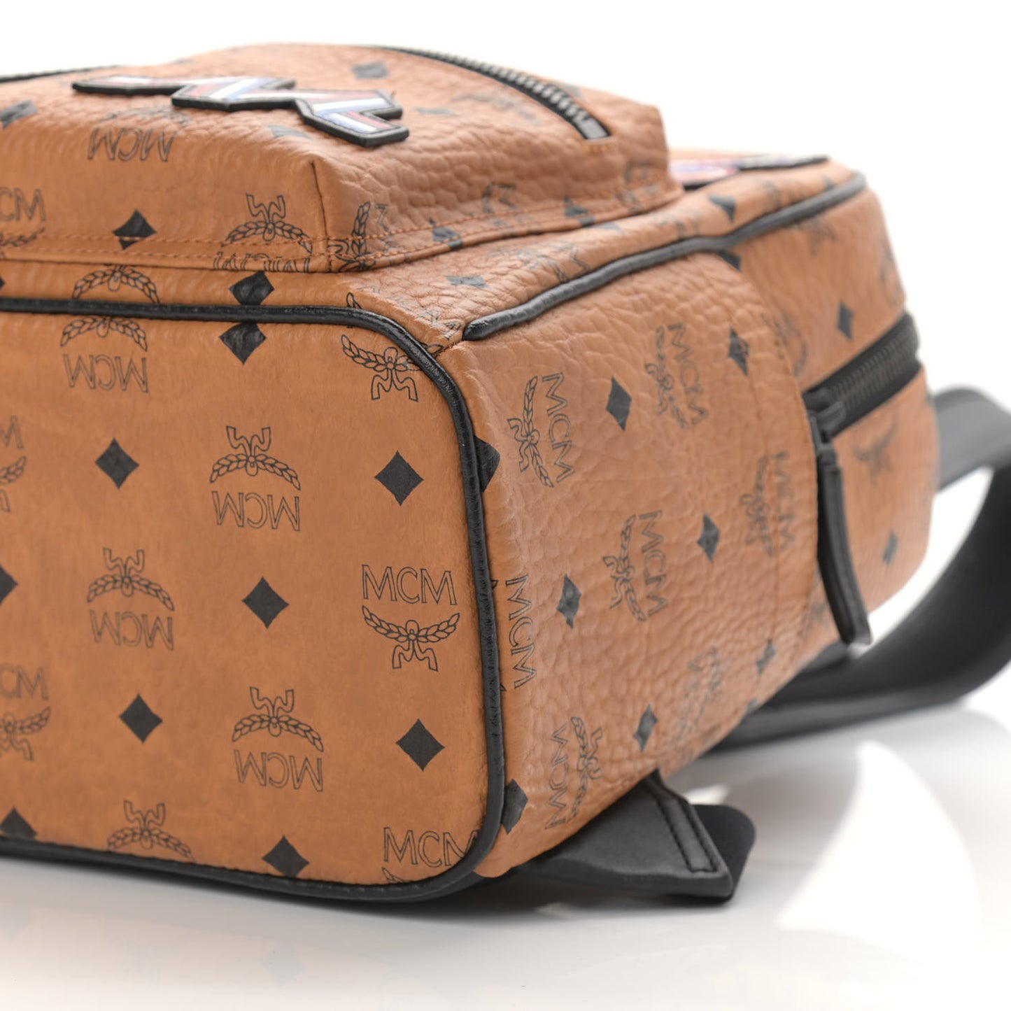 Visetos Victory Patch Stark Backpack Cognac