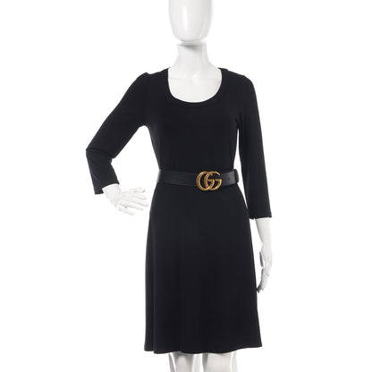 Gucci Calfskin Double G 40mm Belt 105 42 Black 2 of 9