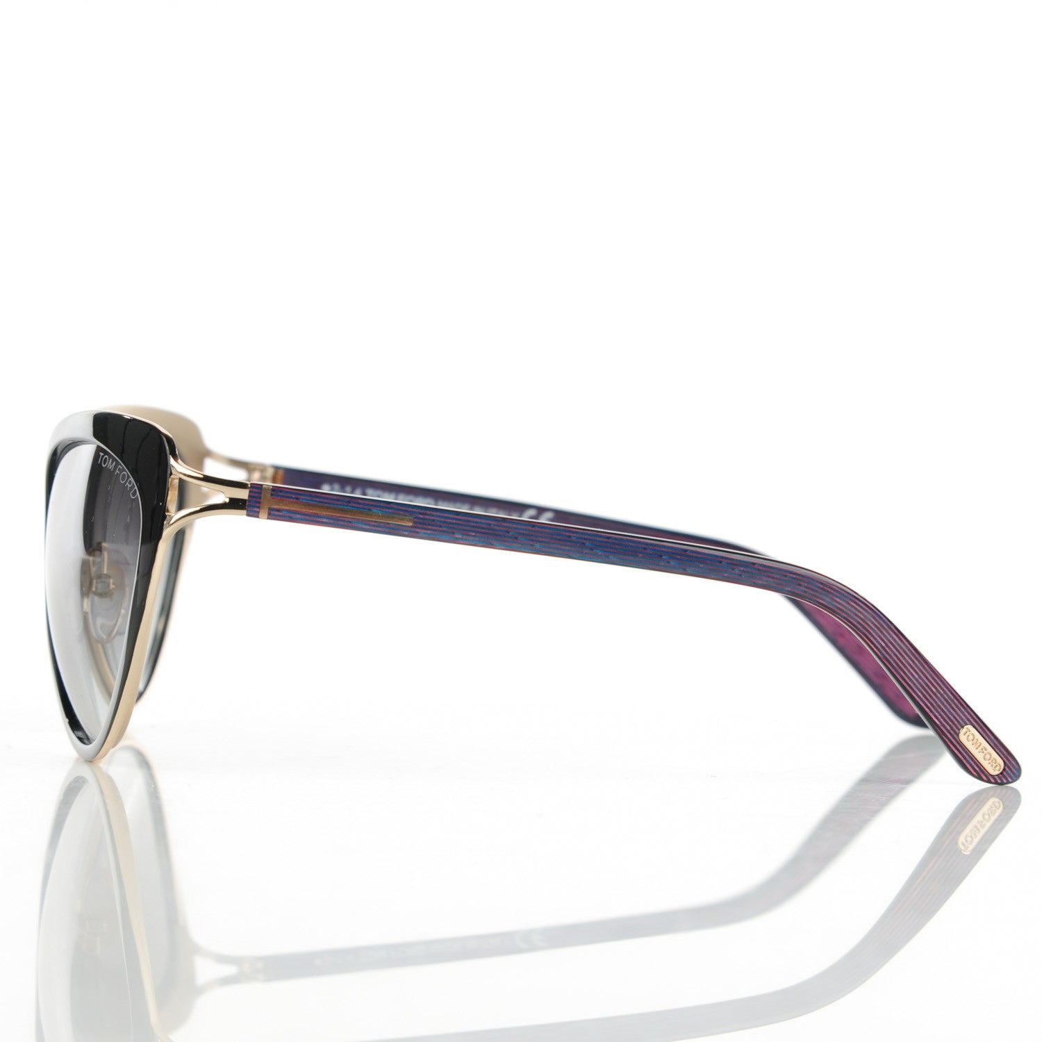 Tom Ford Daria Sunglasses TF321 Black 2 of 8