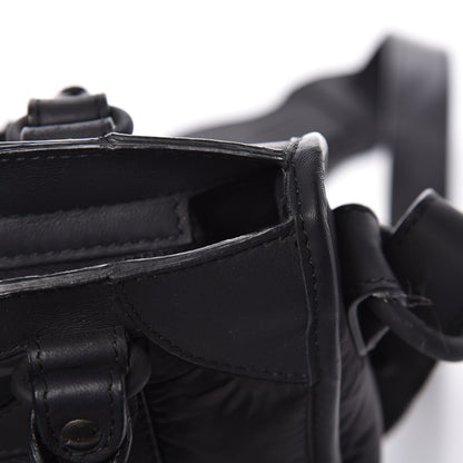 Balenciaga Nylon Agneau Mini City Black 11 of 12