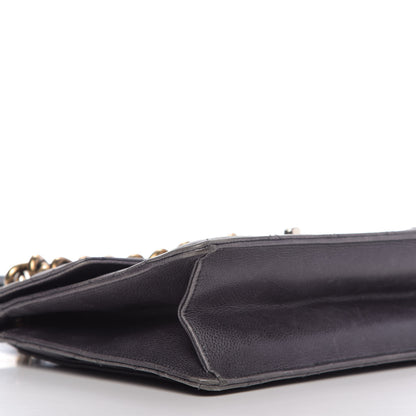 Chanel Caviar Quilted Large Retro Class Flap Dark Grey 6 of 10