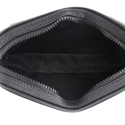 Louis Vuitton Taurillon Monogram Uniformes Solar Ray Soft Pochette Volga Belt Bag Black 5 of 10