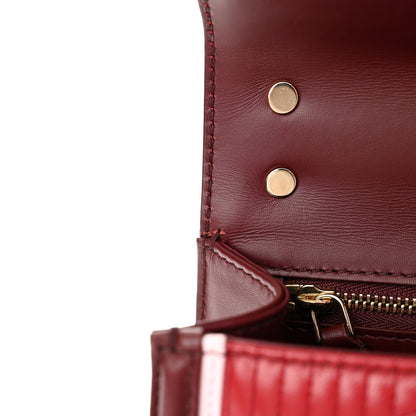 Bulgari Quilted Nappa Smooth Calfskin Serpenti Forever Diamond Blast Shoulder Bag Red Burgundy Pink 12 of 14
