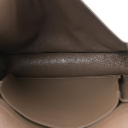 Hermes Taurillon Clemence Steve Caporal Messenger Cacao 5 of 10