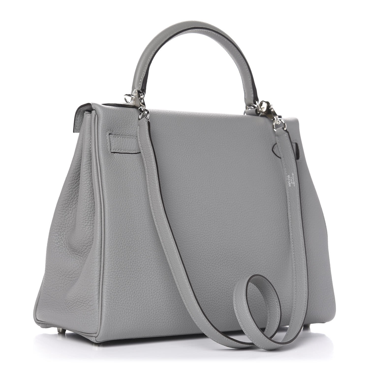 Hermes Togo Kelly Retourne 32 Gris Mouette 4 of 12