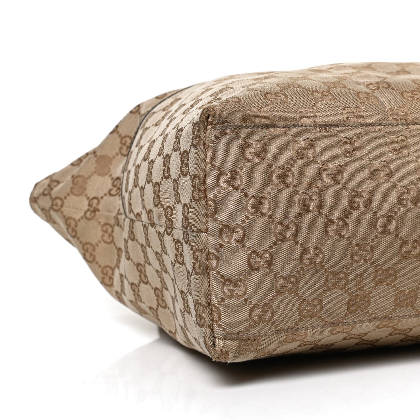 Monogram Web Large Diaper Tote Bronze