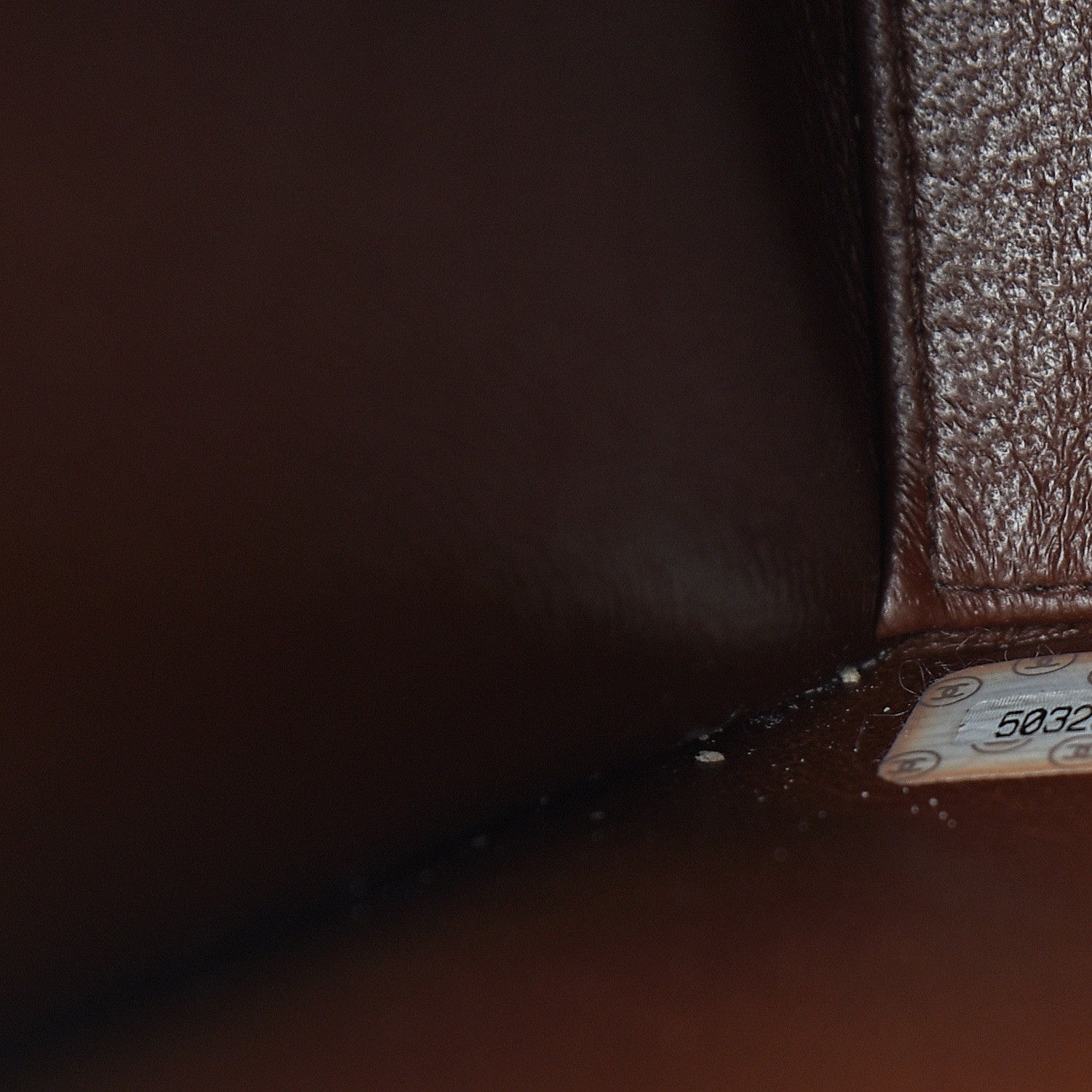 Chanel Caviar Stitch Jumbo Single Flap Brown 7 of 11