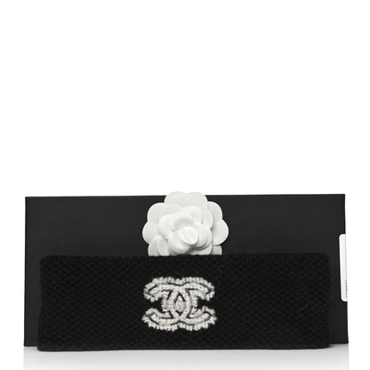 Chanel Cashmere CC Headband Black 8 of 8