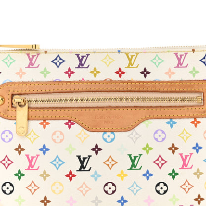 Louis Vuitton Monogram Multicolor Pochette Plate GM White 7 of 11