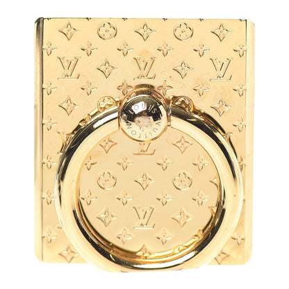 Louis Vuitton Nanogram Phone Ring Holder Gold 1 of 3