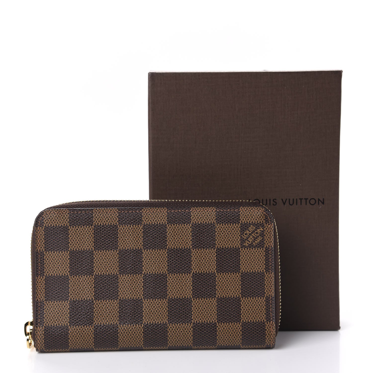 Louis Vuitton Damier Ebene Zippy Compact Wallet 9 of 9
