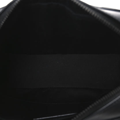 Saint Laurent Calfskin Matelasse Monogram Monochrome Lou Camera Bag Black 5 of 10