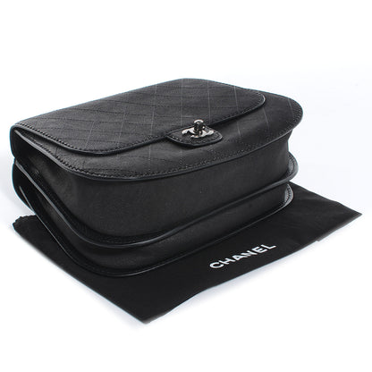 Chanel Calfskin Coco Twin Large Flap Black 4 of 7
