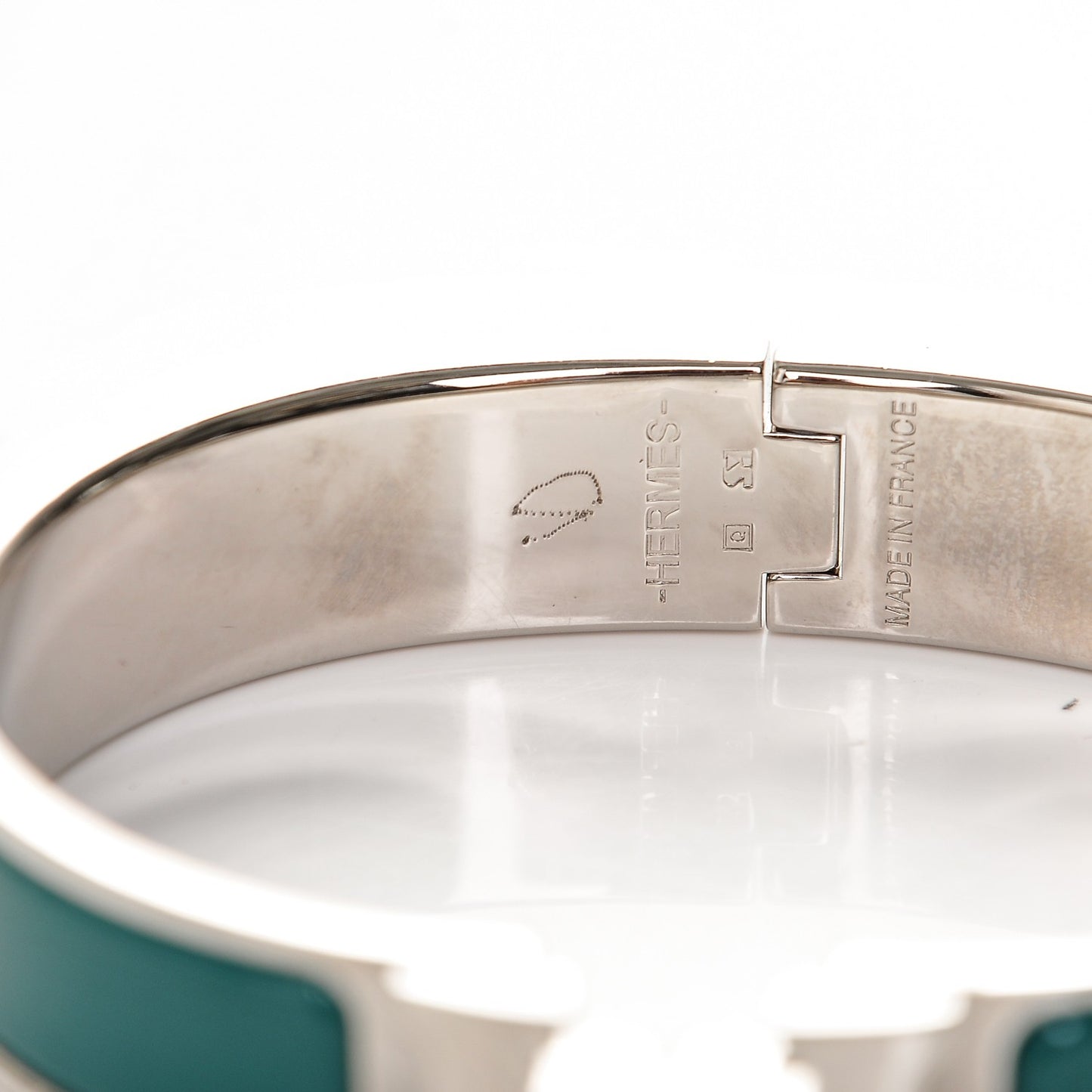 Enamel Narrow Clic Clac H Bracelet PM Veronese