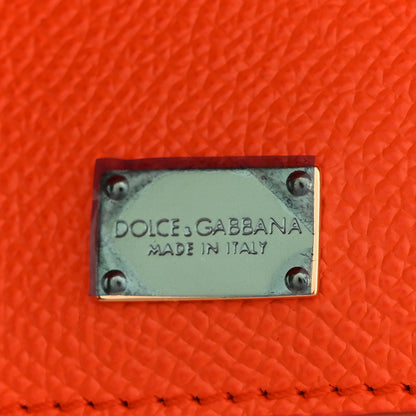Dolce & Gabbana Dauphine Small Miss Sicily Satchel Orange 5 of 7
