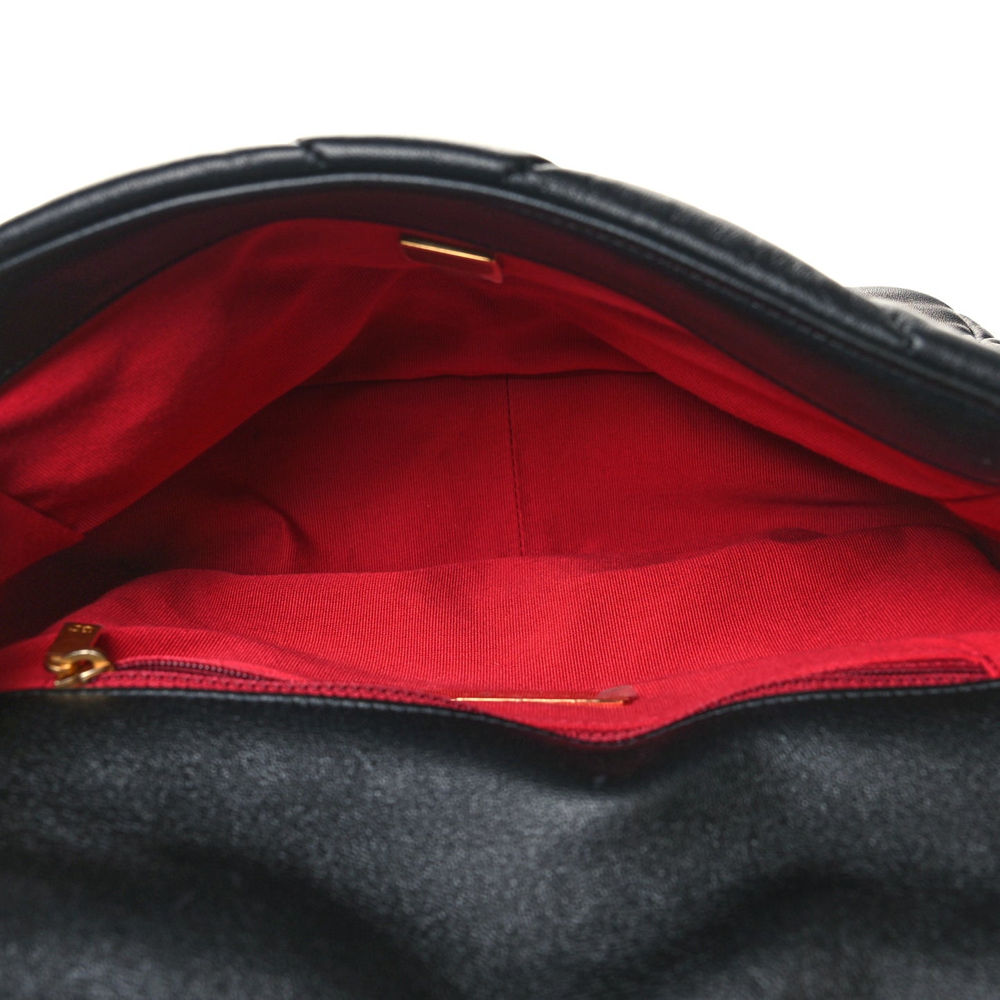 Lambskin Quilted Medium Chanel 19 Flap Black