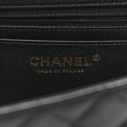 Chanel Caviar Quilted Mini Rectangular Flap Black 6 of 13