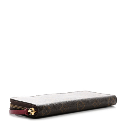 Louis Vuitton Monogram Clemence Wallet Fuchsia 4 of 12