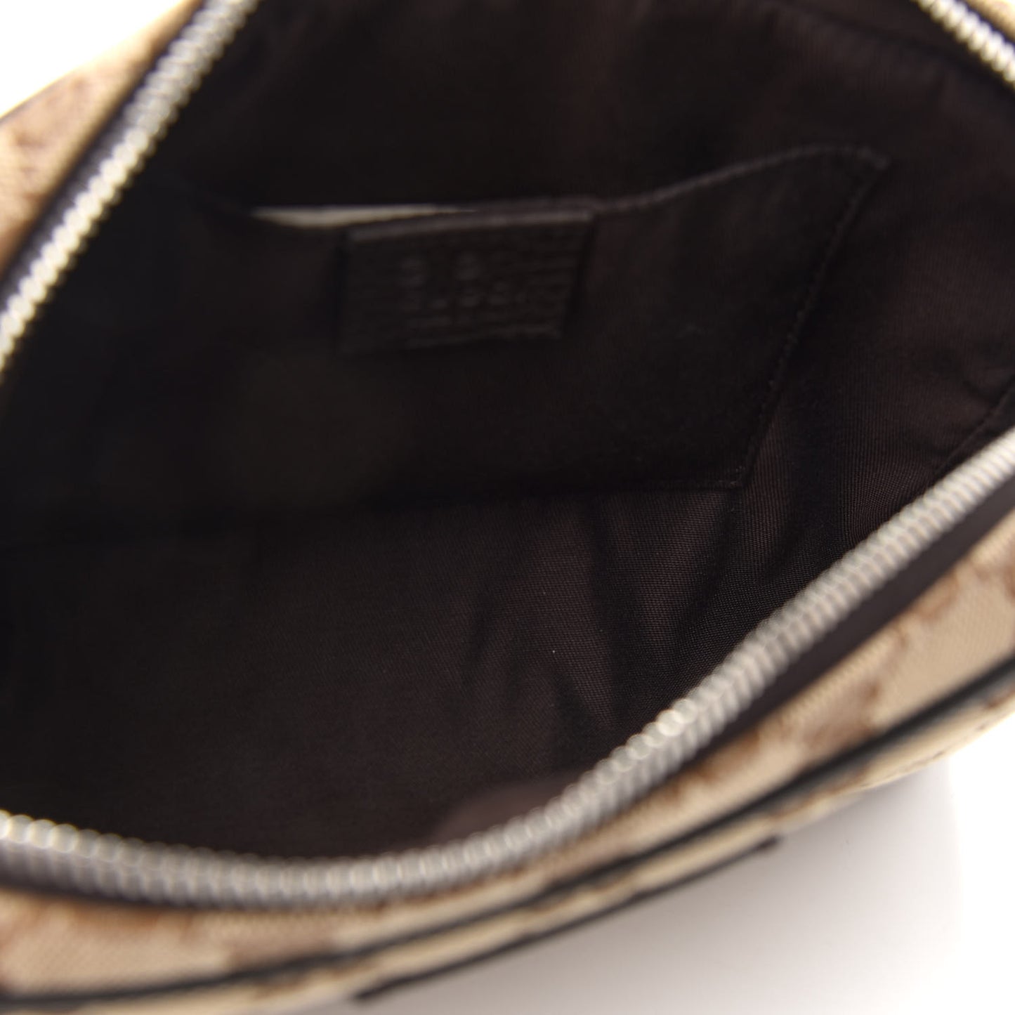 Monogram Belt Bag Dark Brown