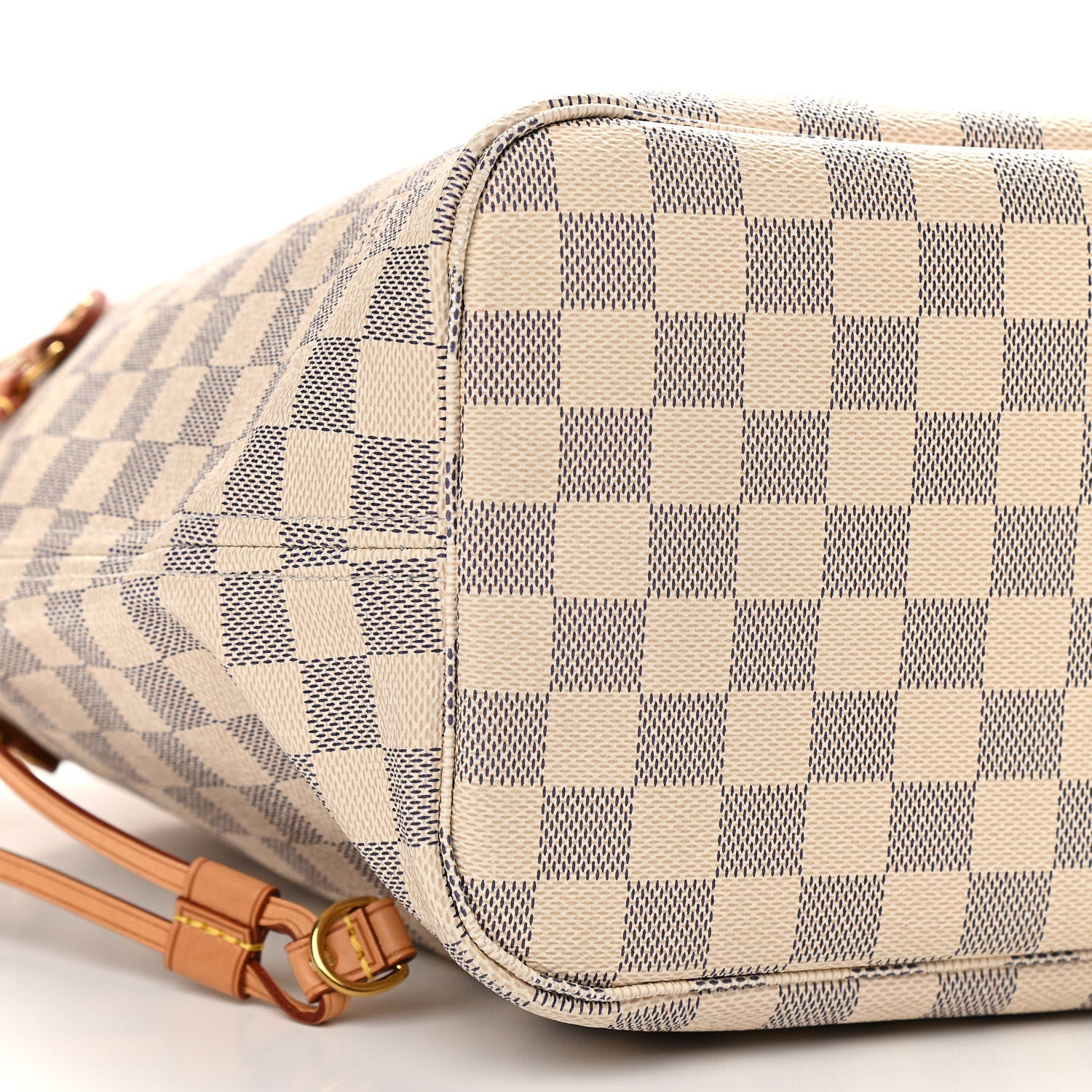 Louis Vuitton Damier Azur Neo Neverfull MM Rose Ballerine 10 of 11