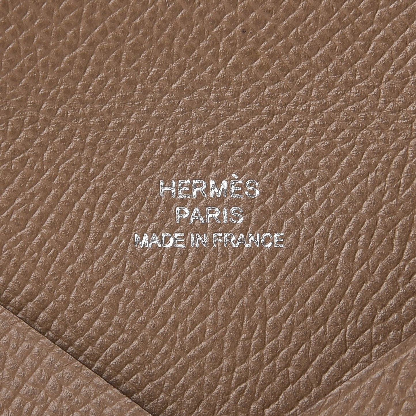 Epsom Calvi Card Case Etoupe
