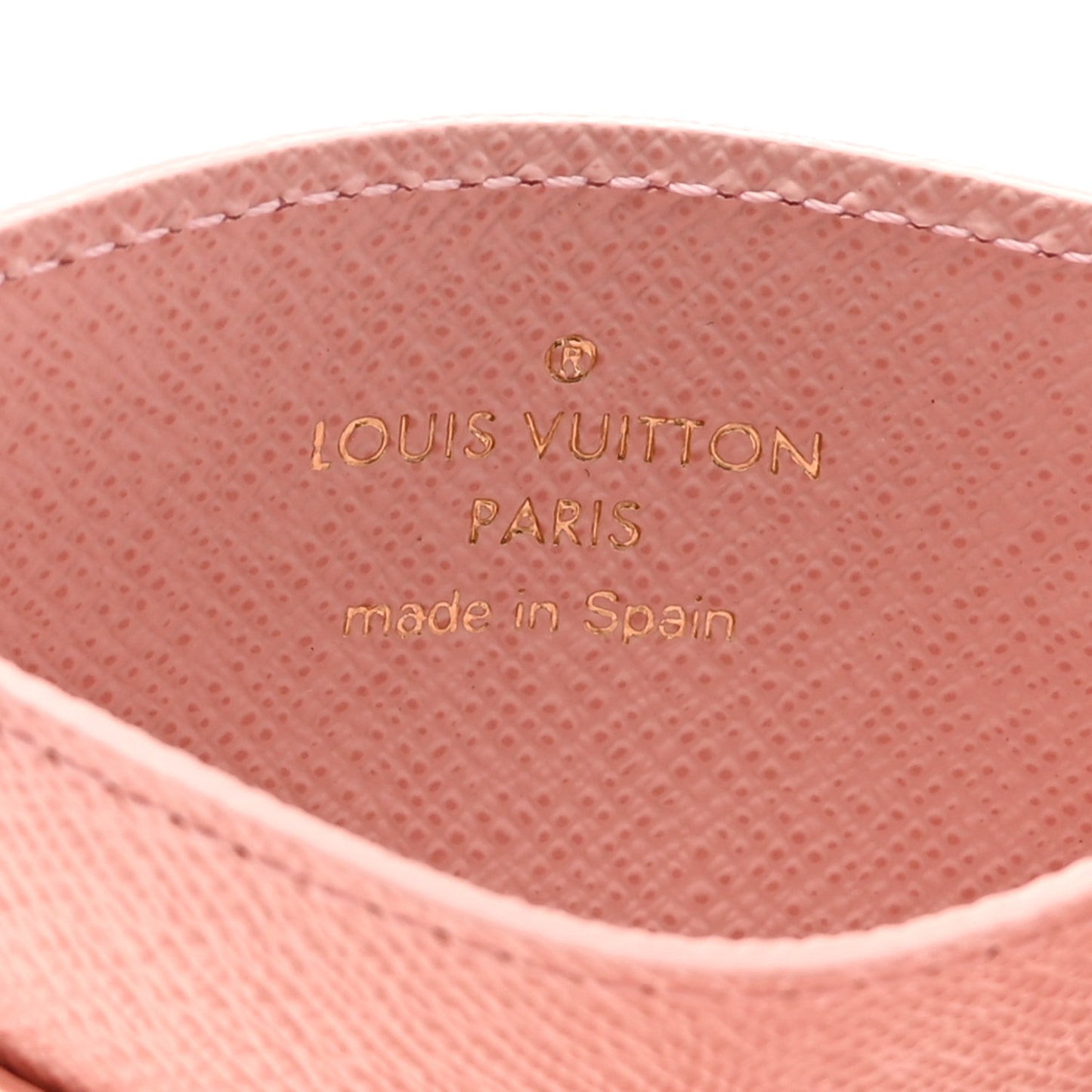 Damier Azur Daily Card Holder Rose Ballerine
