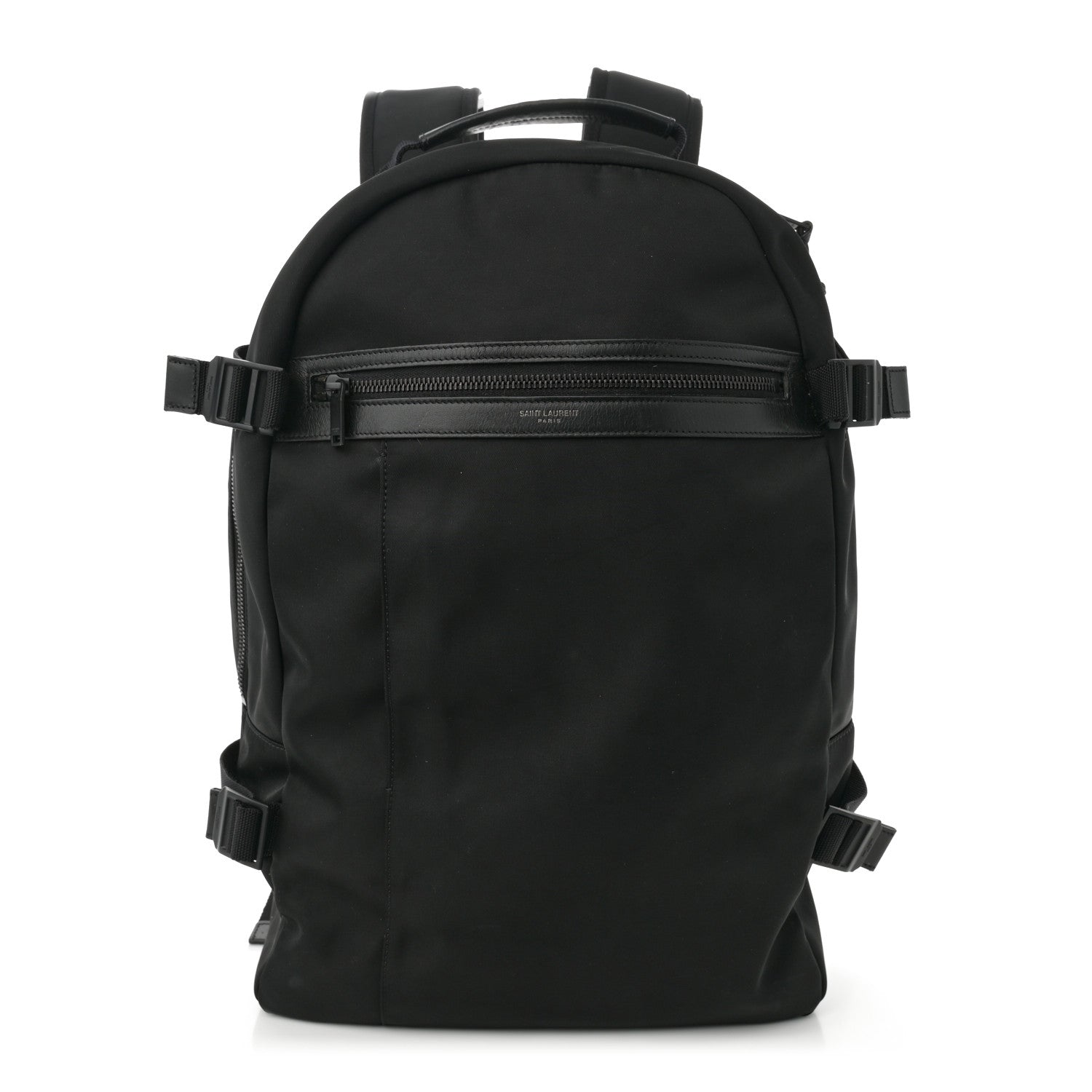 Saint Laurent Nylon City Trekking Backpack Black 1 of 12