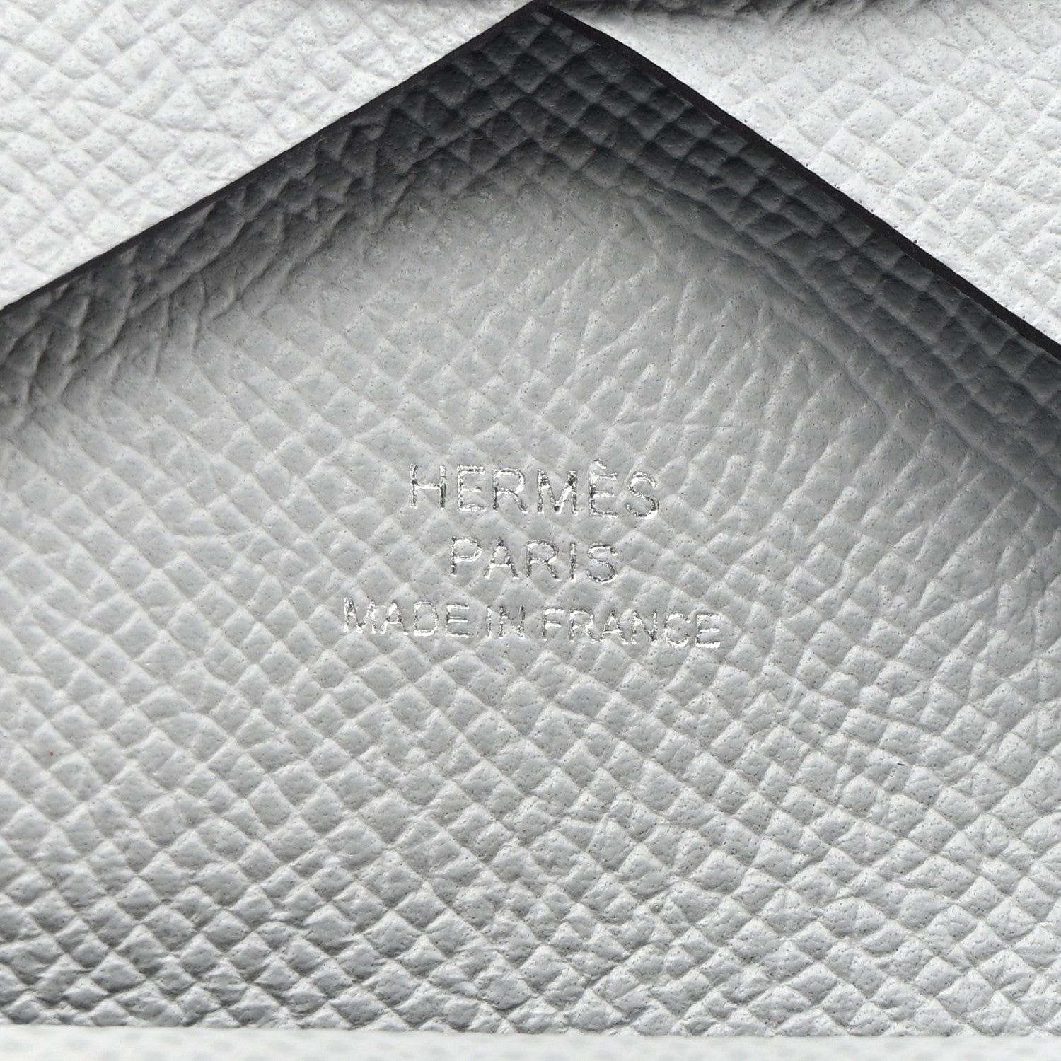 Hermes Epsom Calvi Duo Card Case Bleu Glacier 6 of 8