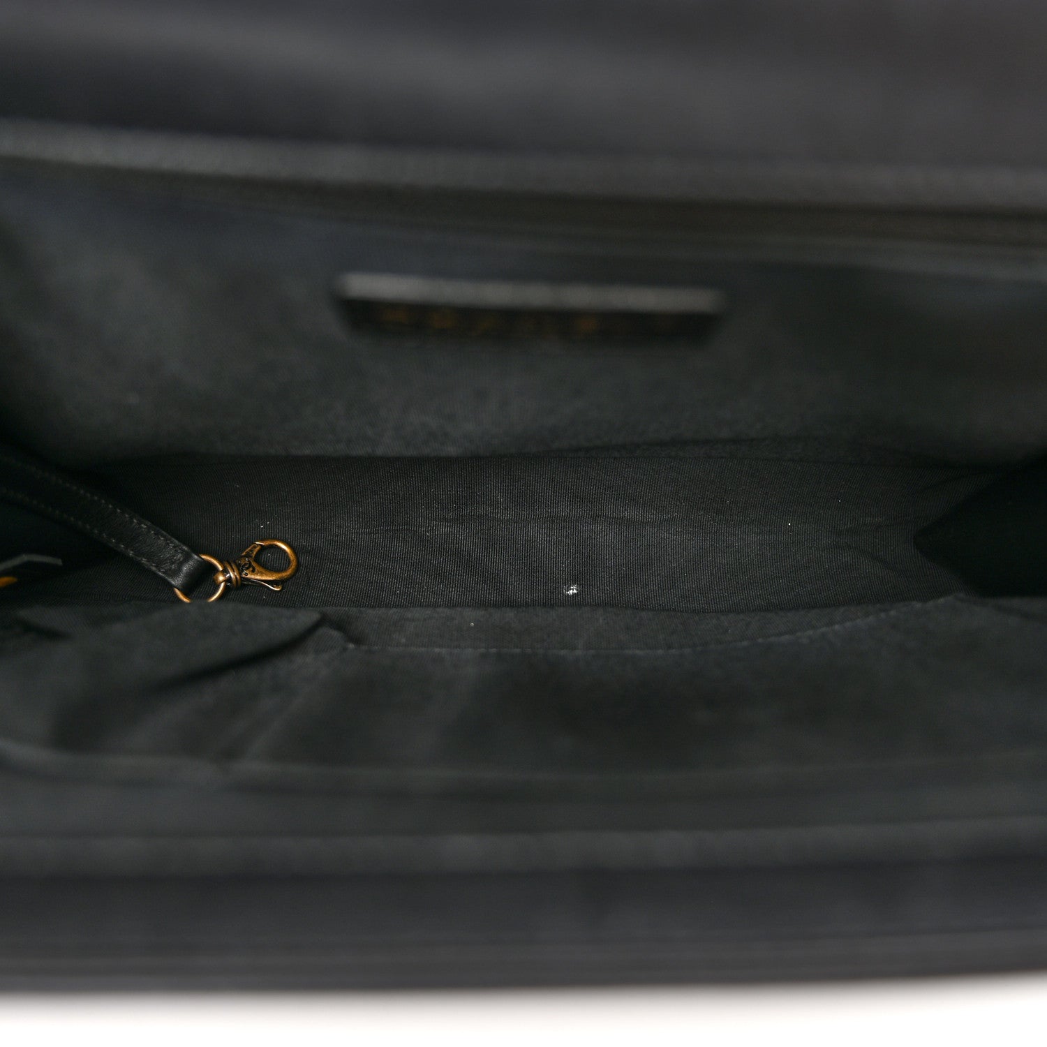 Chanel Lambskin Quilted Large Boy Flap Black 5 of 11